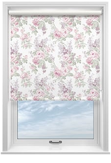 Shabby Chic by Rachel Ashwell Wild Garden (Blackout), Lilac - Roller Blind
